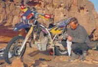 OFF-THE-ROAD Motorschutz angebaut